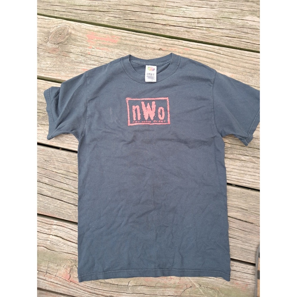 wwe nwo wolfpac t shirt Size S Vintage Retro WCW 90s Wrestling Mf